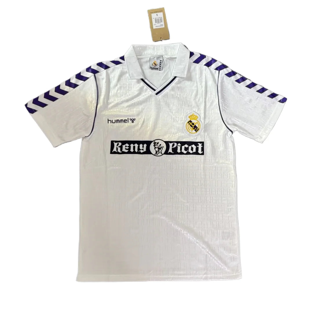 1989-90 Real Madrid CF Home Shirt