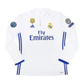 2016-17 Real Madrid CF Home Long Sleeve Kit