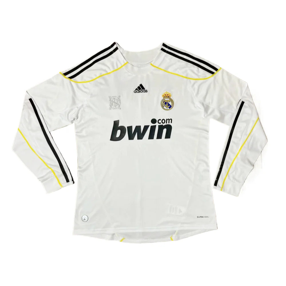 2009-10 Real Madrid Home Shirt Long Sleeve