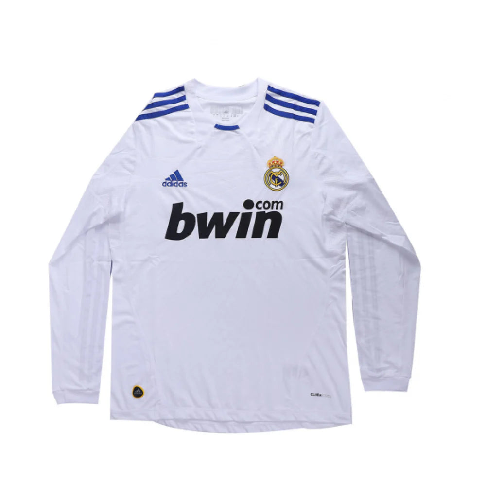 2010-11 Real Madrid Home Shirt Long Sleeve