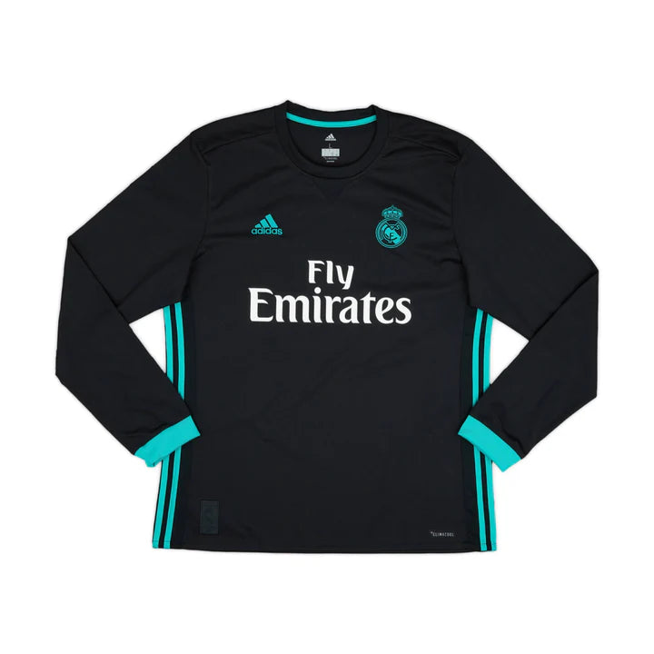 2017-18 Real Madrid CF Away Shirt Long Sleeve