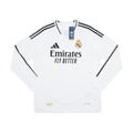 2024-25 Real Madrid CF Long Sleeve Home Shirt